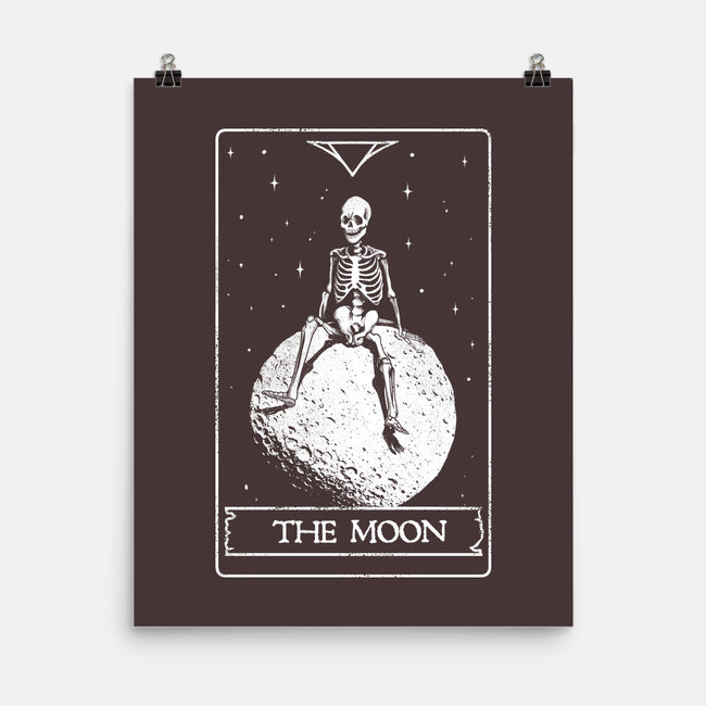 The Moon-none matte poster-eduely