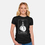 The Moon-womens fitted tee-eduely