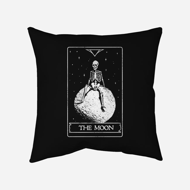 The Moon-none removable cover w insert throw pillow-eduely