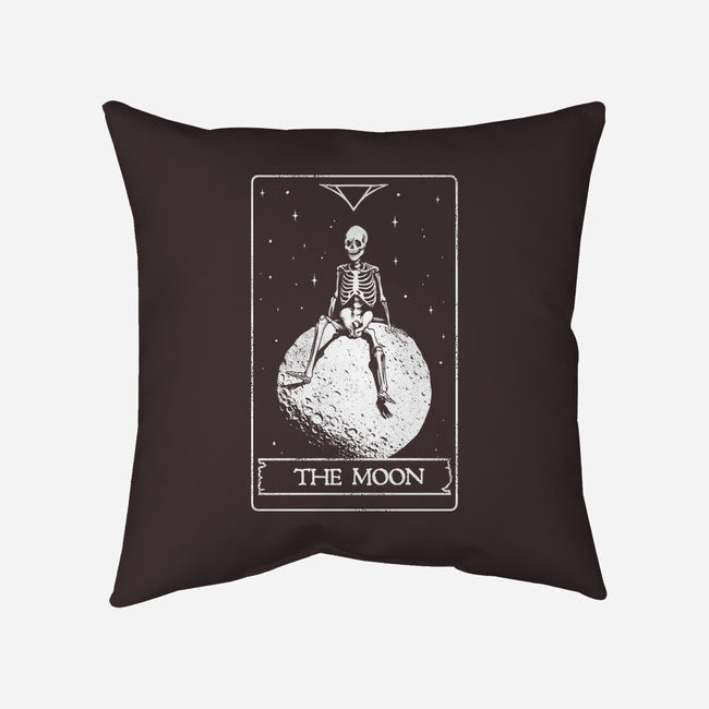 The Moon-none removable cover w insert throw pillow-eduely