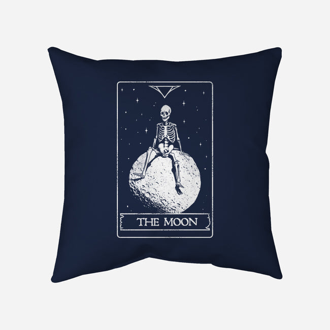 The Moon-none removable cover w insert throw pillow-eduely