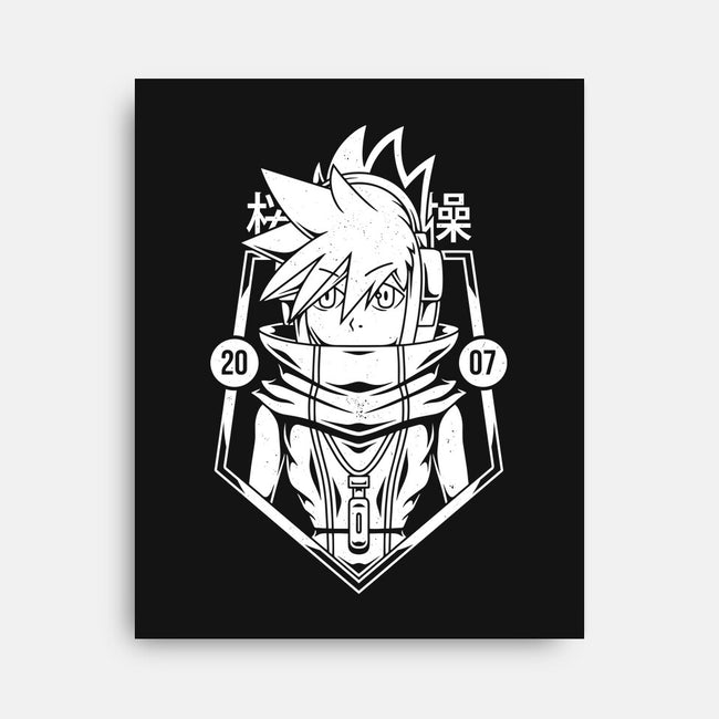 Neku-none stretched canvas-Alundrart