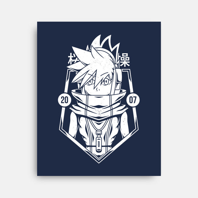 Neku-none stretched canvas-Alundrart