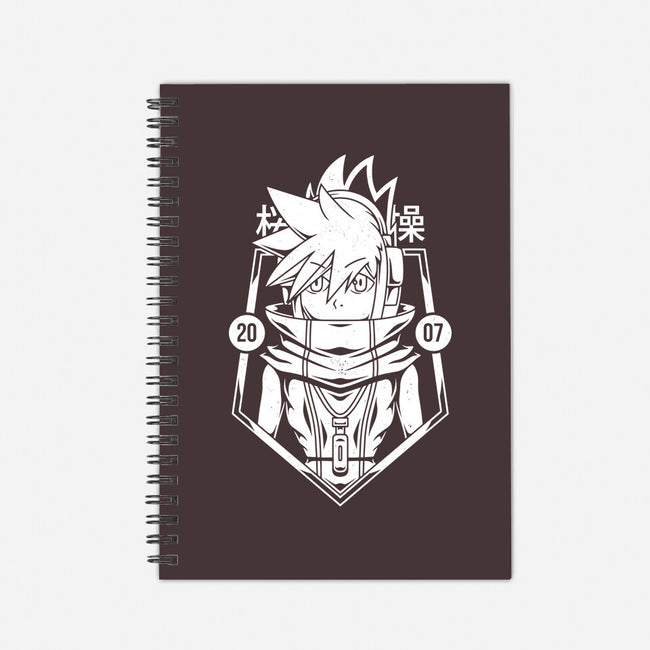 Neku-none dot grid notebook-Alundrart