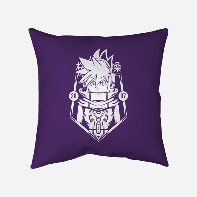 Neku-none removable cover w insert throw pillow-Alundrart