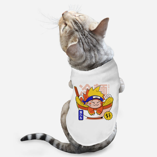 Ninja Lamen-cat basic pet tank-Ca Mask