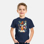 Kitten Wizard-youth basic tee-Vallina84