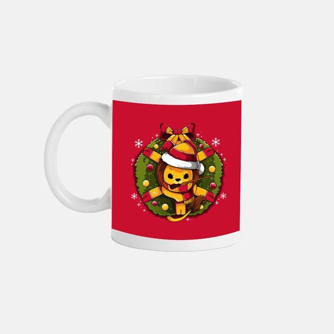 Magic Lion Wreath-none mug drinkware-Vallina84