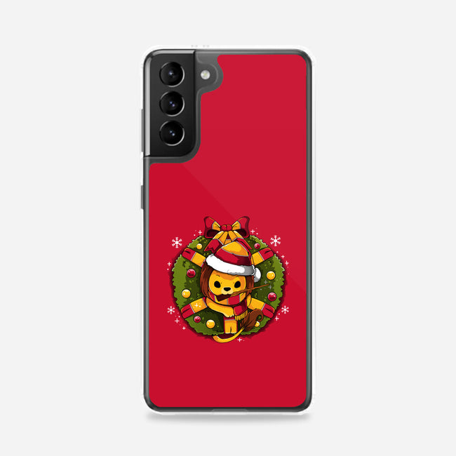 Magic Lion Wreath-samsung snap phone case-Vallina84