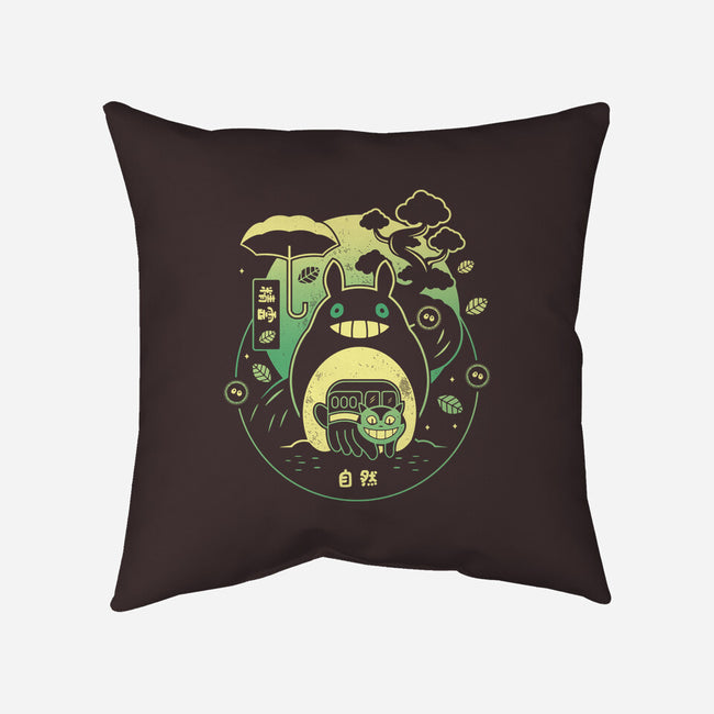 Magical Spirits Adventure-none removable cover w insert throw pillow-Logozaste