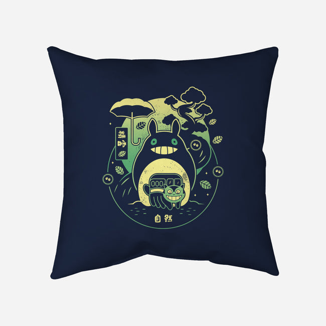 Magical Spirits Adventure-none removable cover w insert throw pillow-Logozaste