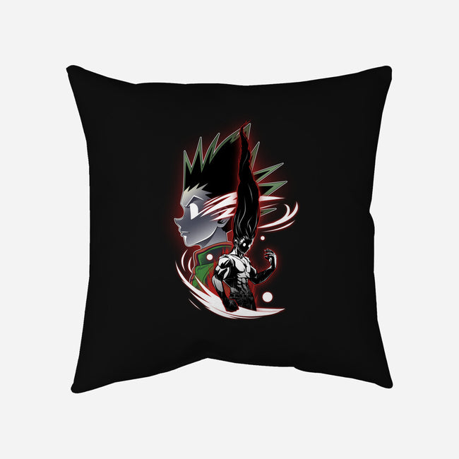 Gon-none removable cover w insert throw pillow-PanosStamo
