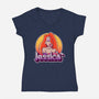 Jessica-womens v-neck tee-Getsousa!