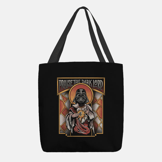 The Dark Lord-none basic tote bag-Arigatees