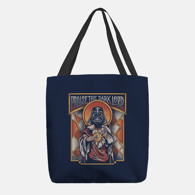 The Dark Lord-none basic tote bag-Arigatees