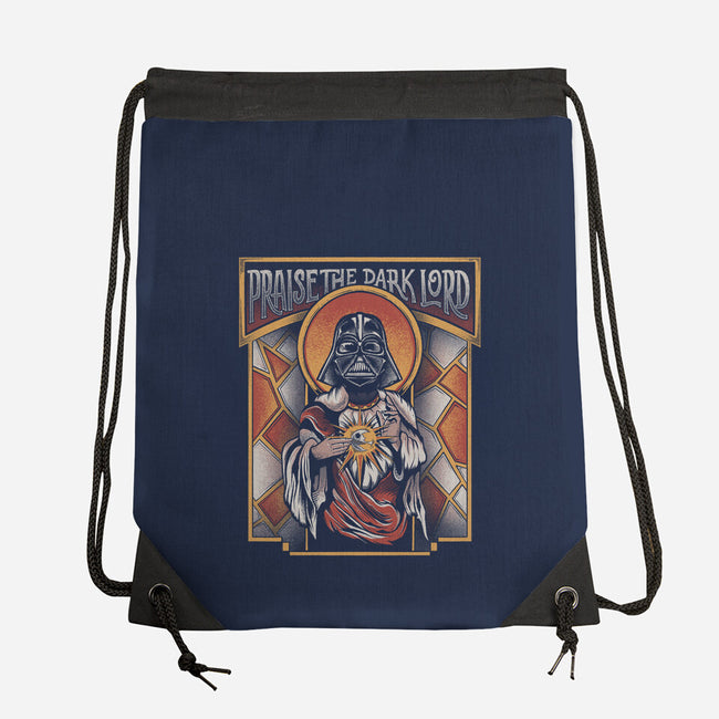 The Dark Lord-none drawstring bag-Arigatees