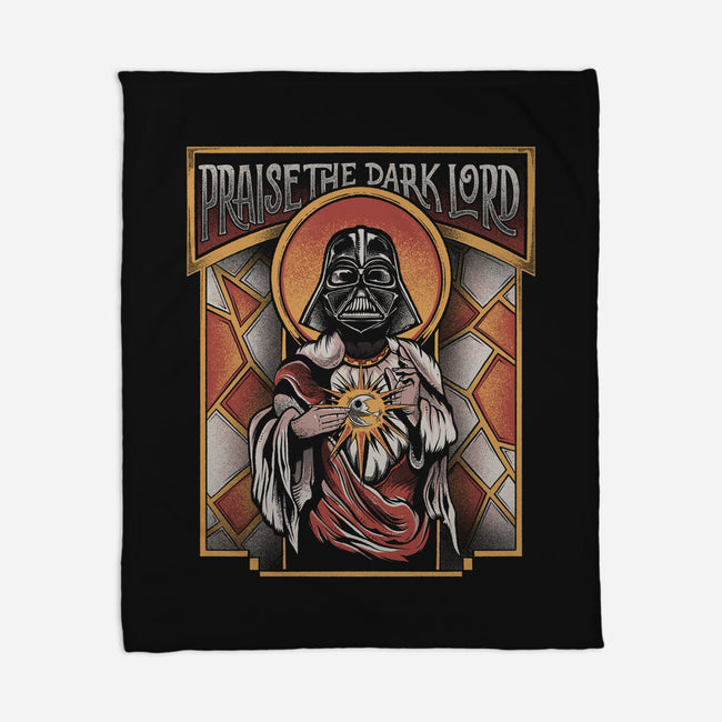 The Dark Lord-none fleece blanket-Arigatees