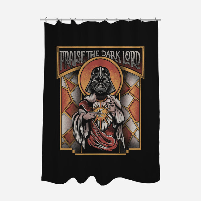 The Dark Lord-none polyester shower curtain-Arigatees