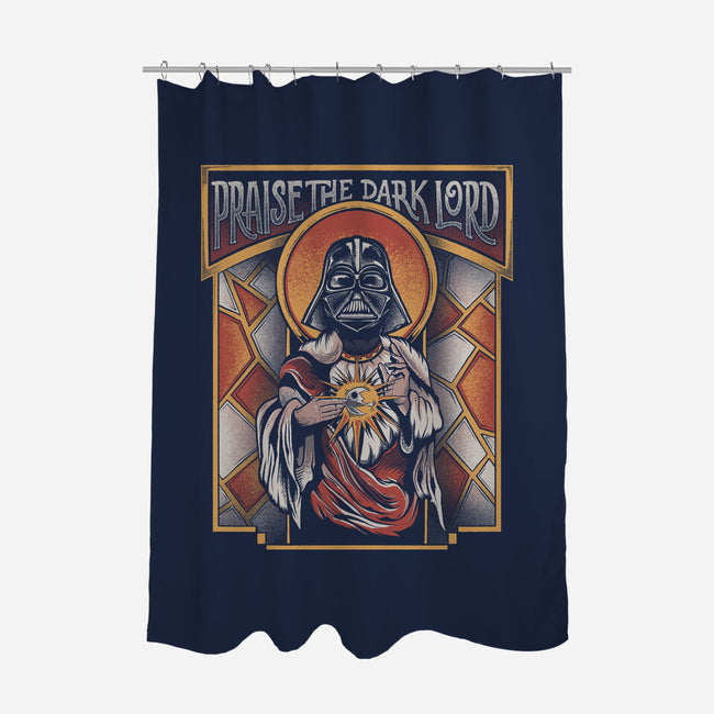 The Dark Lord-none polyester shower curtain-Arigatees