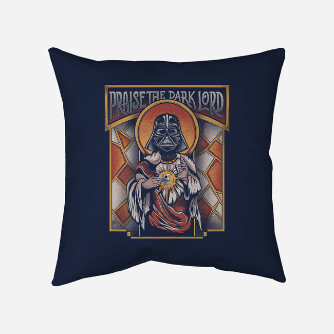 The Dark Lord-none removable cover w insert throw pillow-Arigatees