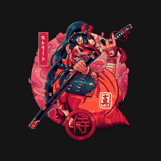 Sutorito Samurai-womens fitted tee-Bruno Mota