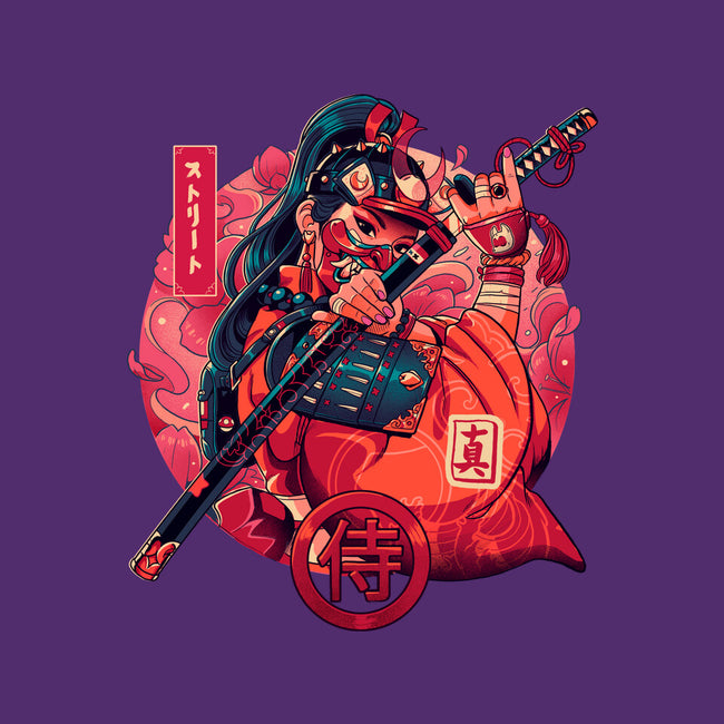 Sutorito Samurai-none removable cover w insert throw pillow-Bruno Mota