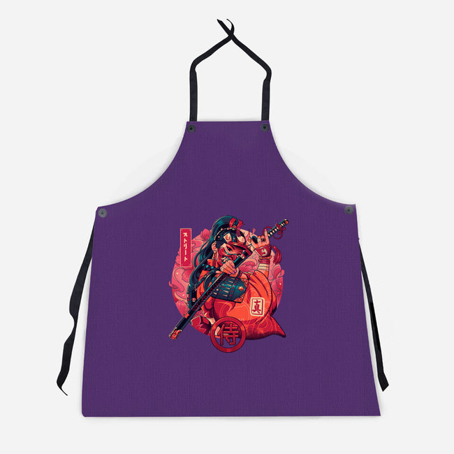 Sutorito Samurai-unisex kitchen apron-Bruno Mota