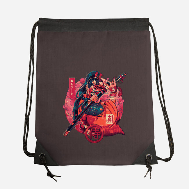 Sutorito Samurai-none drawstring bag-Bruno Mota