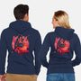 Sutorito Samurai-unisex zip-up sweatshirt-Bruno Mota