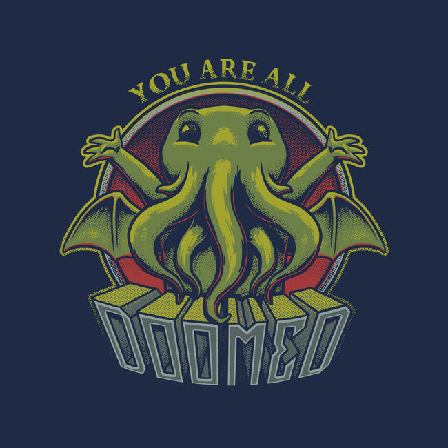 You Are All Doomed-none removable cover w insert throw pillow-Studio Mootant