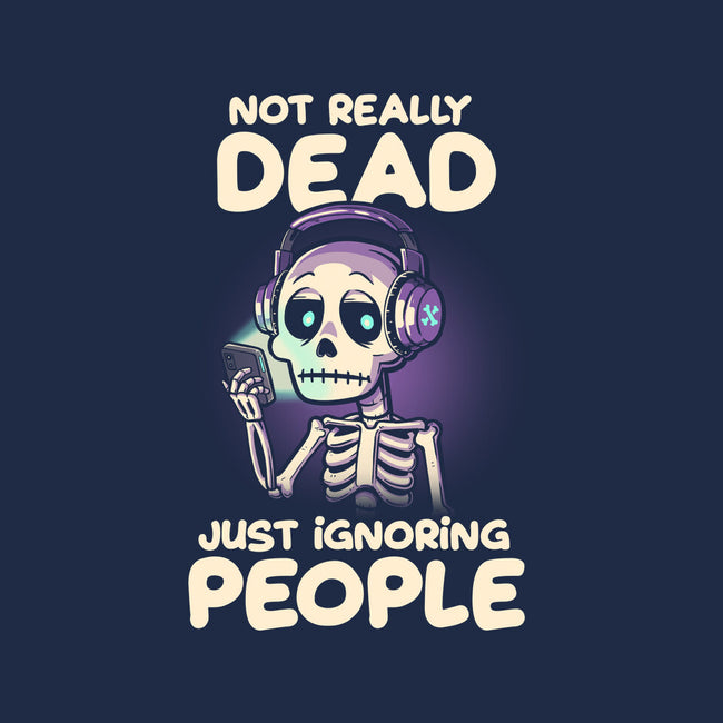 Not Really Dead-none adjustable tote bag-koalastudio