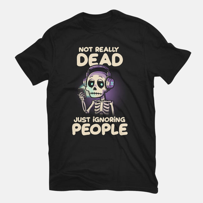 Not Really Dead-womens basic tee-koalastudio
