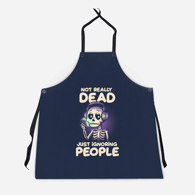 Not Really Dead-unisex kitchen apron-koalastudio