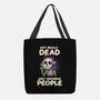 Not Really Dead-none basic tote bag-koalastudio