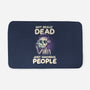 Not Really Dead-none memory foam bath mat-koalastudio