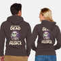 Not Really Dead-unisex zip-up sweatshirt-koalastudio