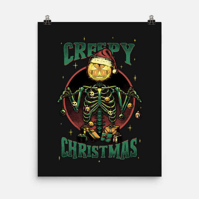 A Creepy Christmas-none matte poster-Studio Mootant