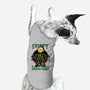 A Creepy Christmas-dog basic pet tank-Studio Mootant