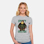 A Creepy Christmas-womens fitted tee-Studio Mootant