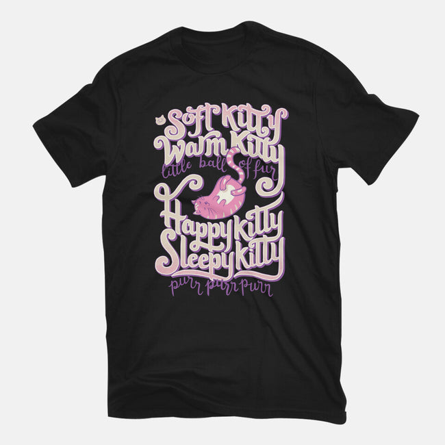 Soft Kitty Warm Kitty-womens fitted tee-Studio Mootant