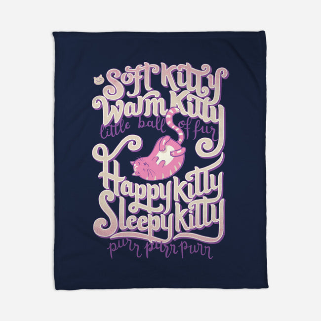 Soft Kitty Warm Kitty-none fleece blanket-Studio Mootant