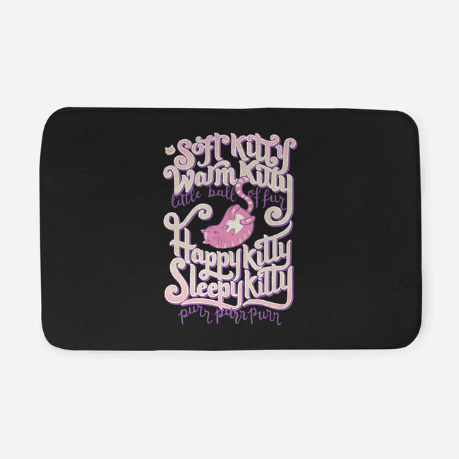 Soft Kitty Warm Kitty-none memory foam bath mat-Studio Mootant