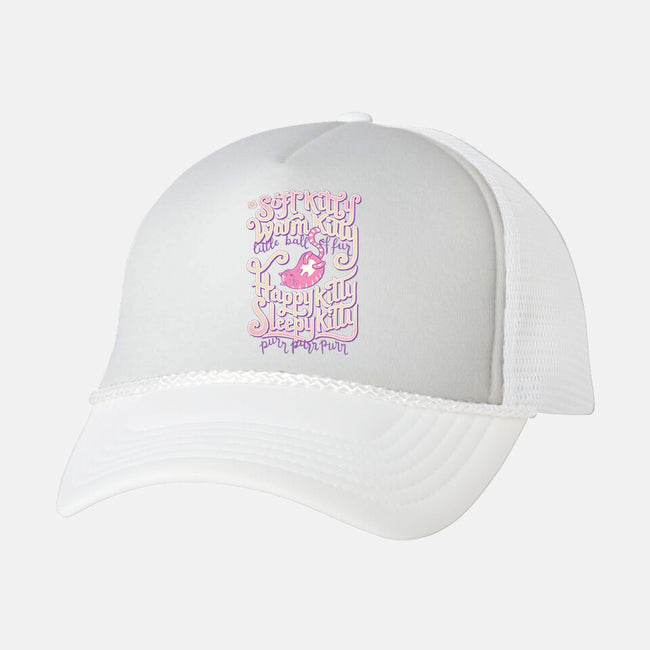 Soft Kitty Warm Kitty-unisex trucker hat-Studio Mootant