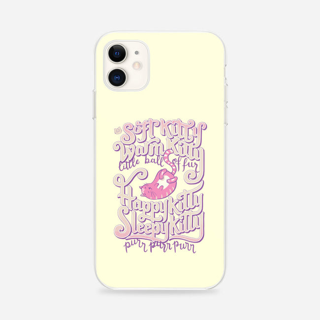 Soft Kitty Warm Kitty-iphone snap phone case-Studio Mootant