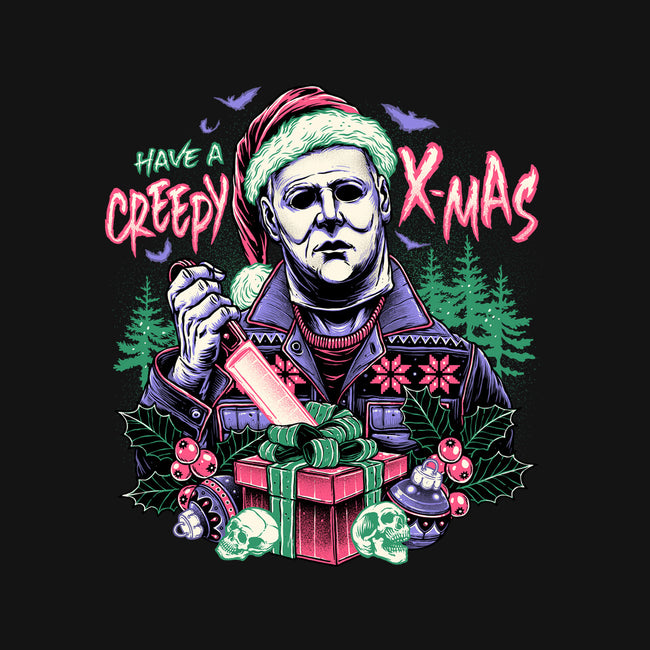 Creepy Christmas-youth basic tee-momma_gorilla