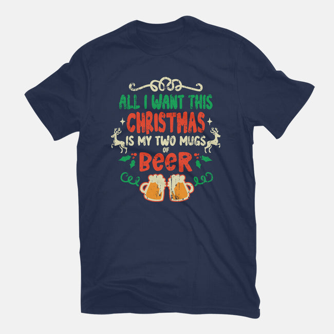 Two Mugs Of Beer-womens basic tee-turborat14