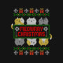 A Meowrry Christmas-womens v-neck tee-NMdesign