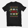 A Meowrry Christmas-youth basic tee-NMdesign