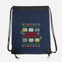 A Meowrry Christmas-none drawstring bag-NMdesign
