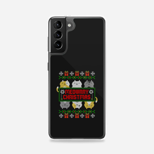A Meowrry Christmas-samsung snap phone case-NMdesign